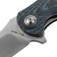 M-TAC Folding Knife Carbon/Blue Carbon/Blue, Sleek Carbon/Blue Aesthetics Meet High-Performance Design